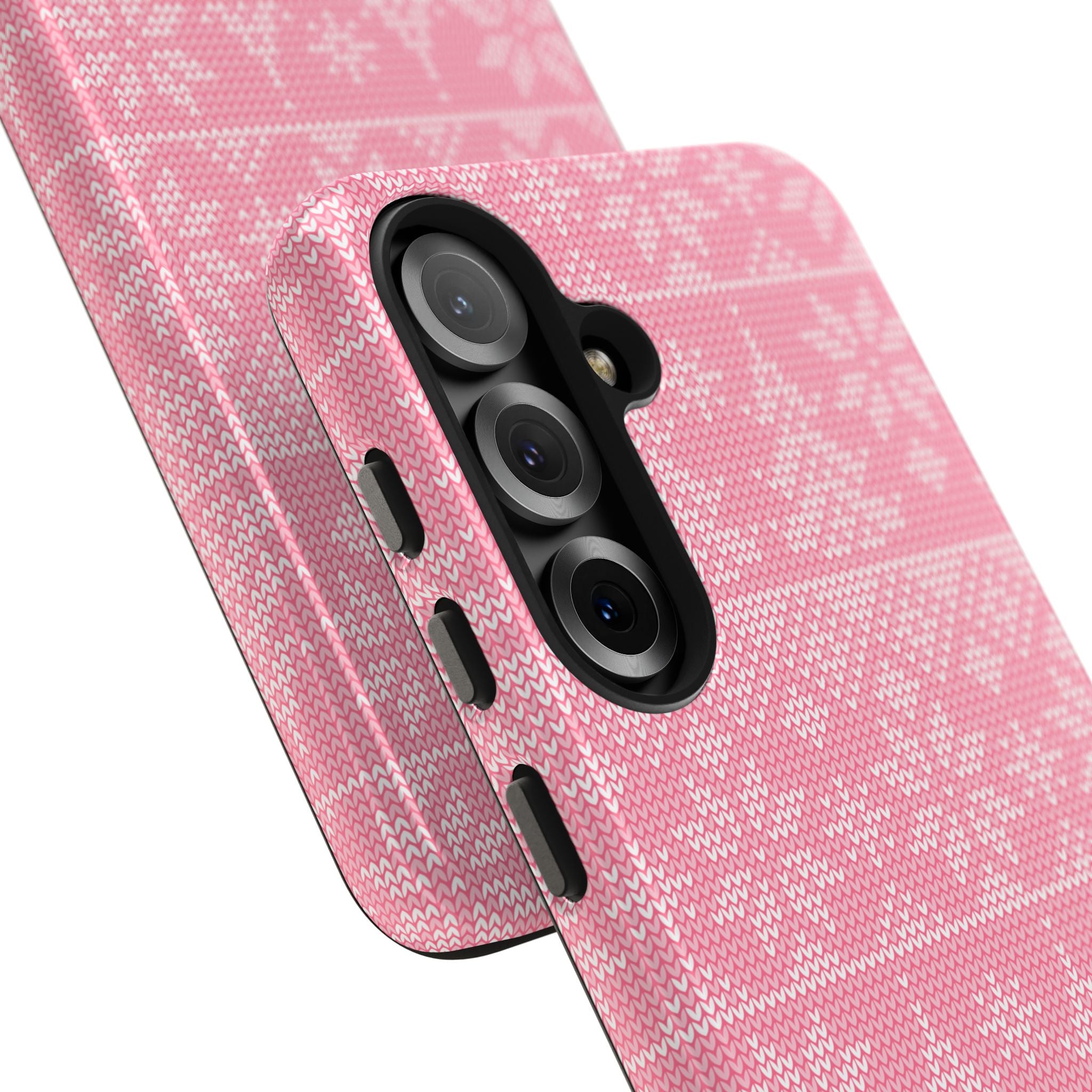 Holiday Knit | Pink Samsung Galaxy Case