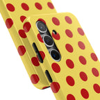 Big Polka Dot | Yellow and Red