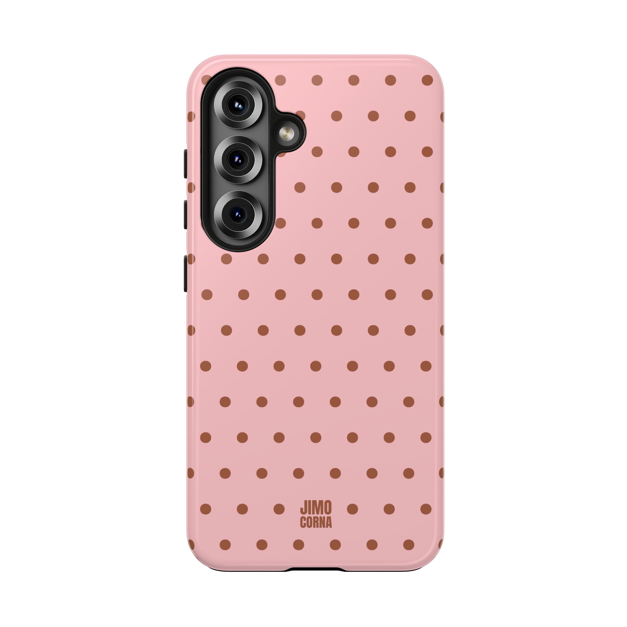 Polka Dot | Pink and Brown