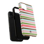 Sweet Candy Stripes iPhone Case