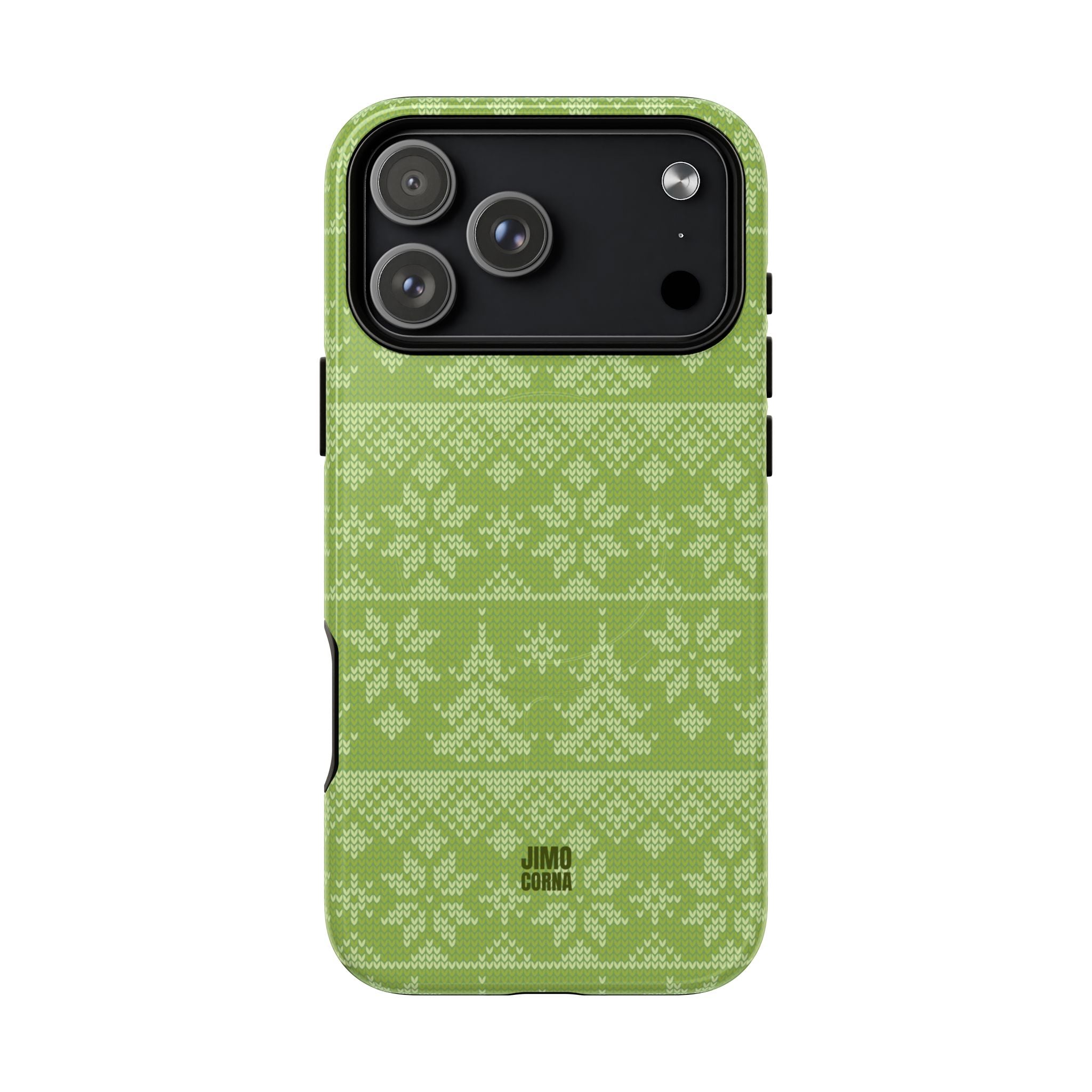 Holiday Knit | Green MagSafe iPhone Case