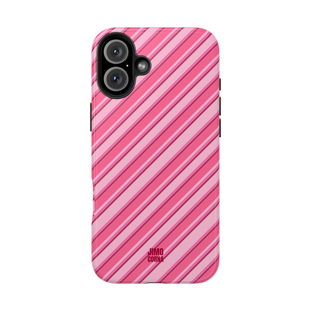 Angelina Stripes | Hot Pink - iPhone Case