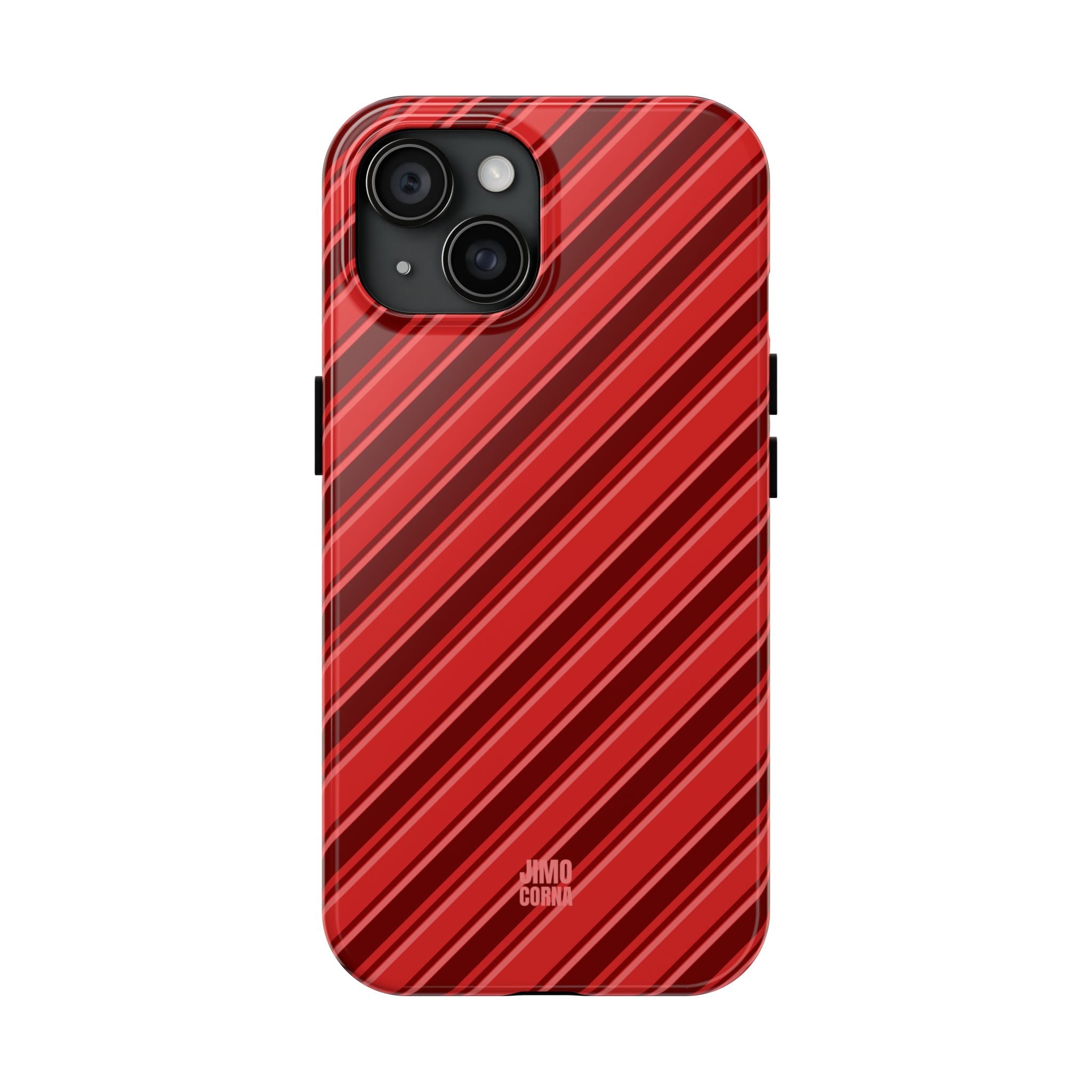 Angelina Stripes | Cherry - iPhone Case