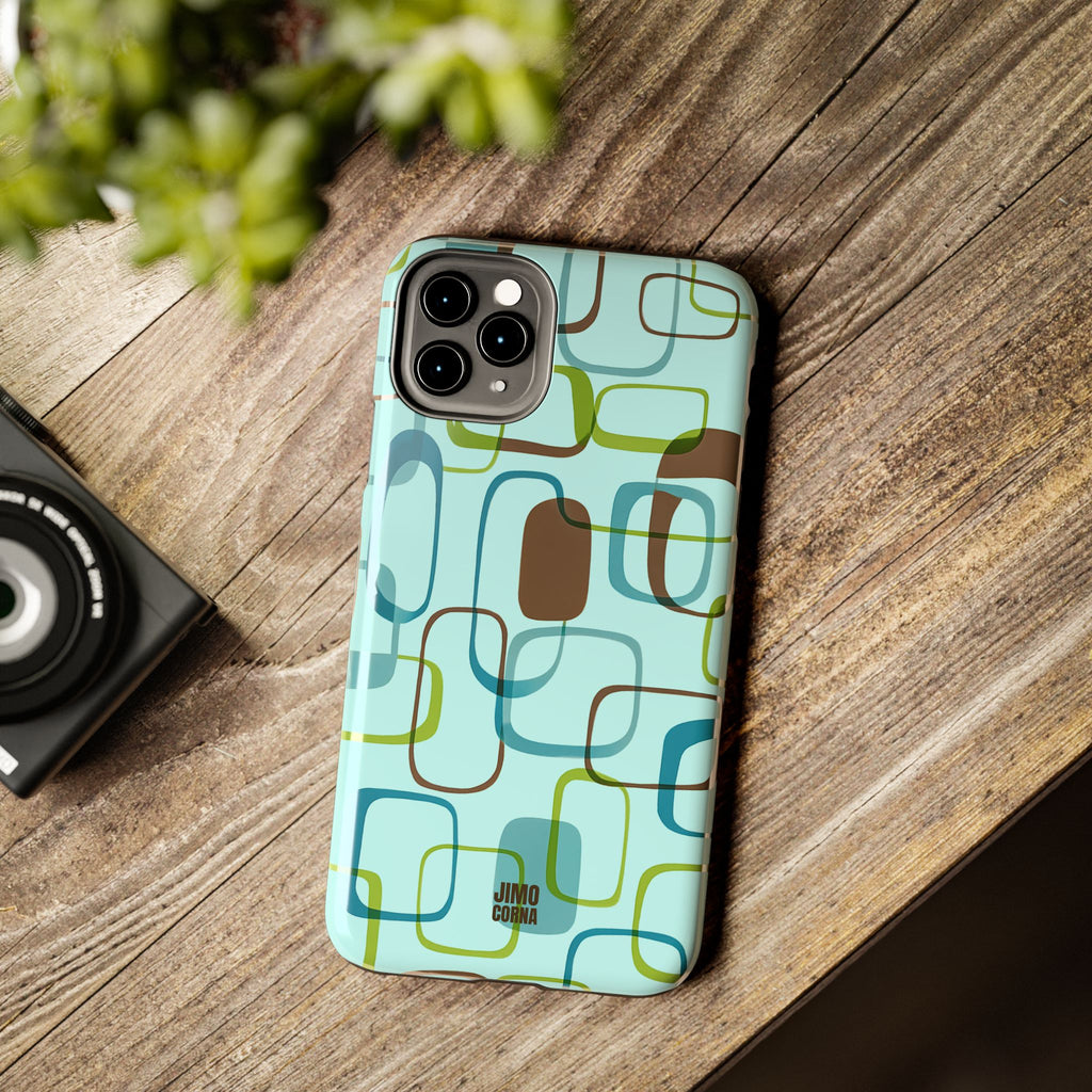 Coast Blocks iPhone Case | Mint