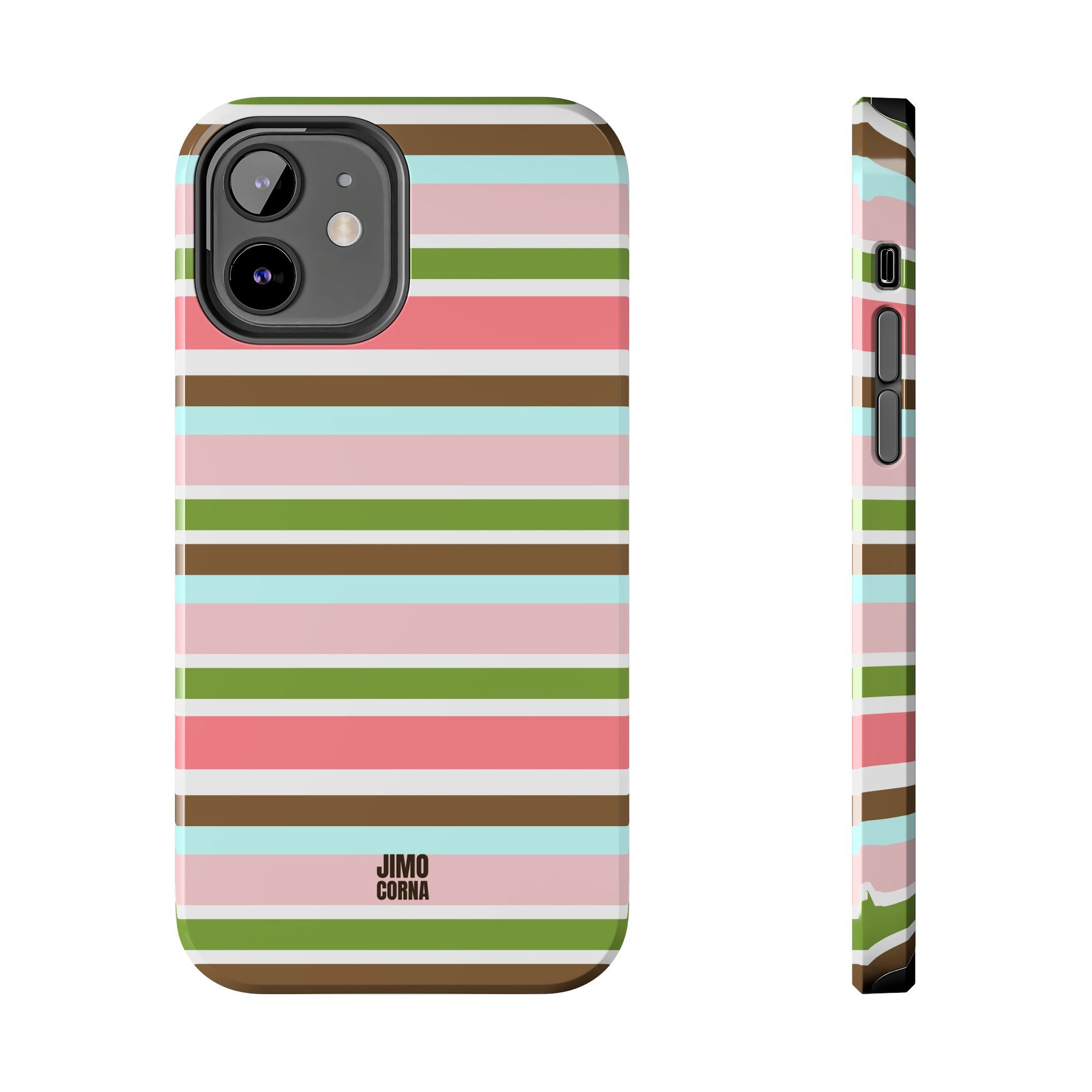 Sweet Candy Stripes iPhone Case