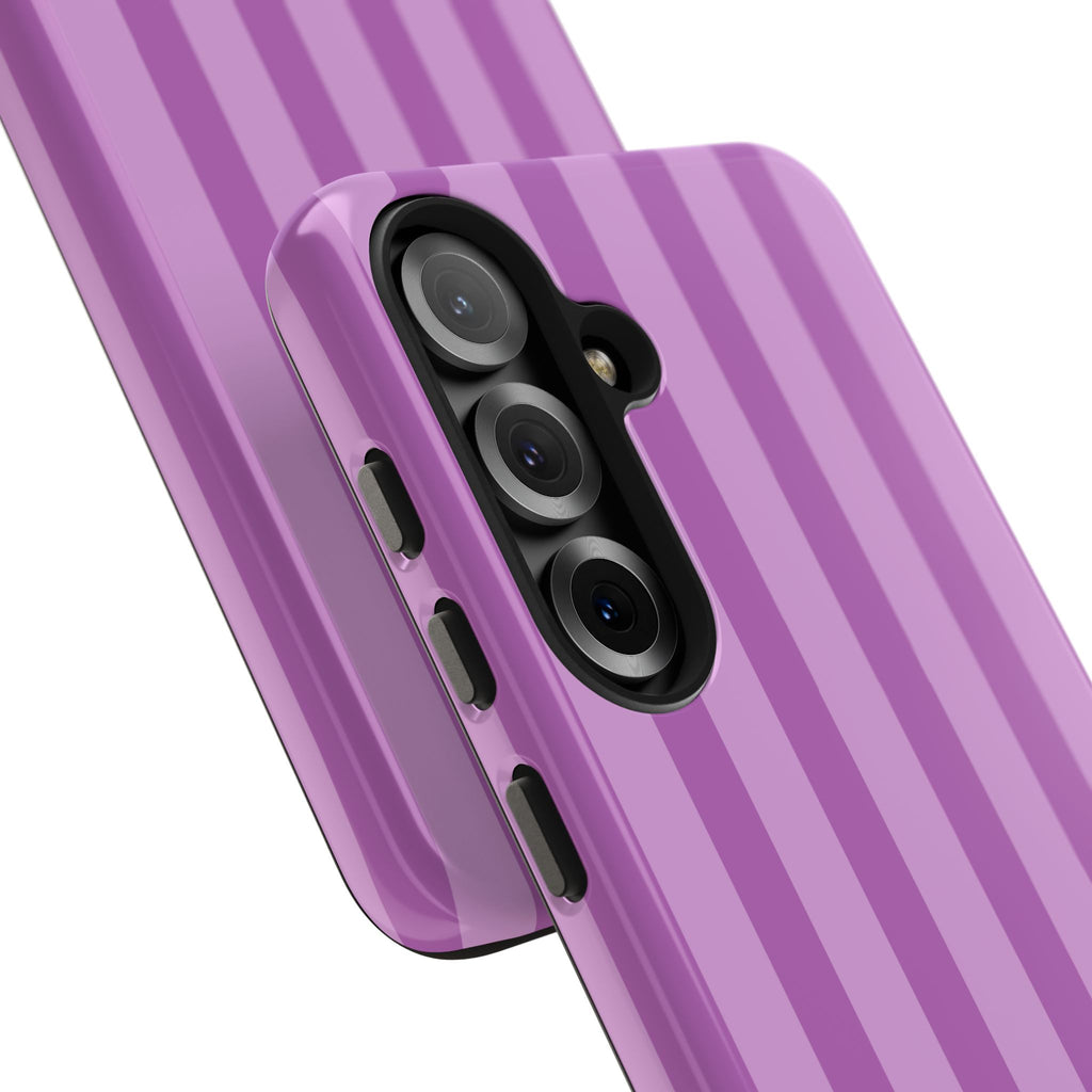 Bold Stripes Samsung Galaxy Case | Plum