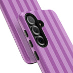 Bold Stripes Samsung Galaxy Case | Plum