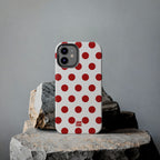 Big Polka Dot | White and Red