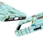 Coast Blocks iPhone Case | Mint