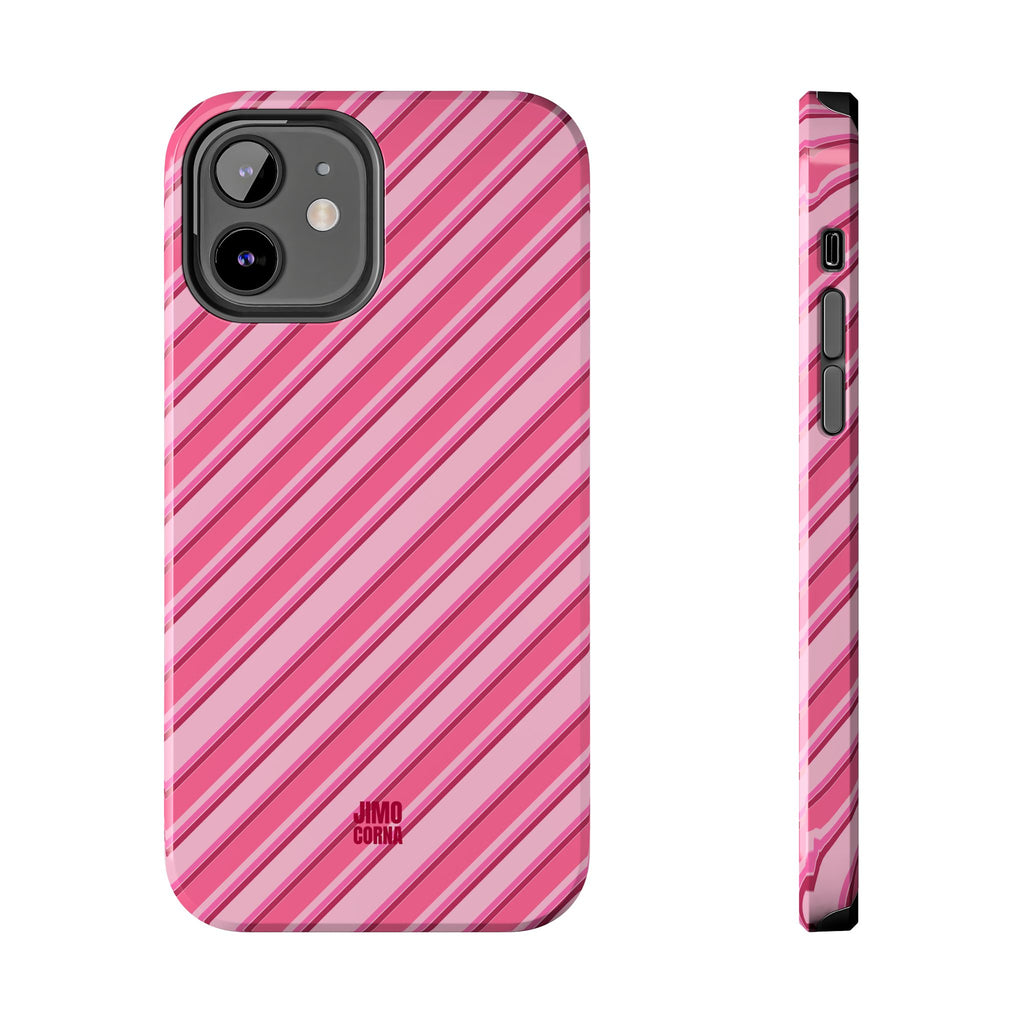 Angelina Stripes | Hot Pink - iPhone Case