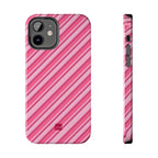 Angelina Stripes | Hot Pink - iPhone Case
