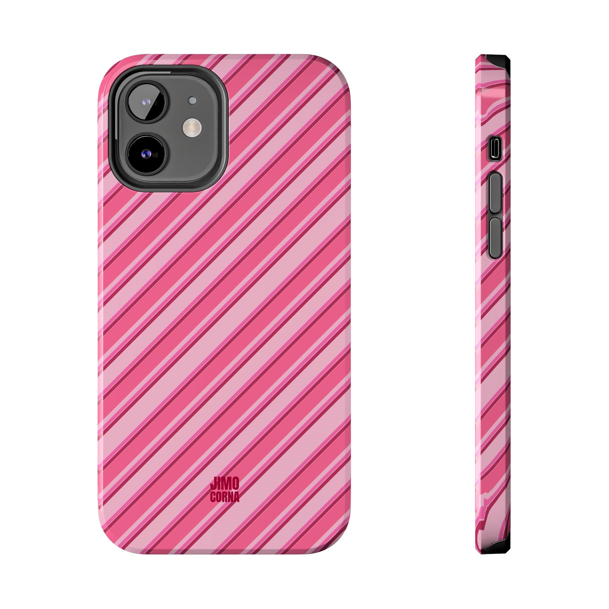 Angelina Stripes | Hot Pink - iPhone Case