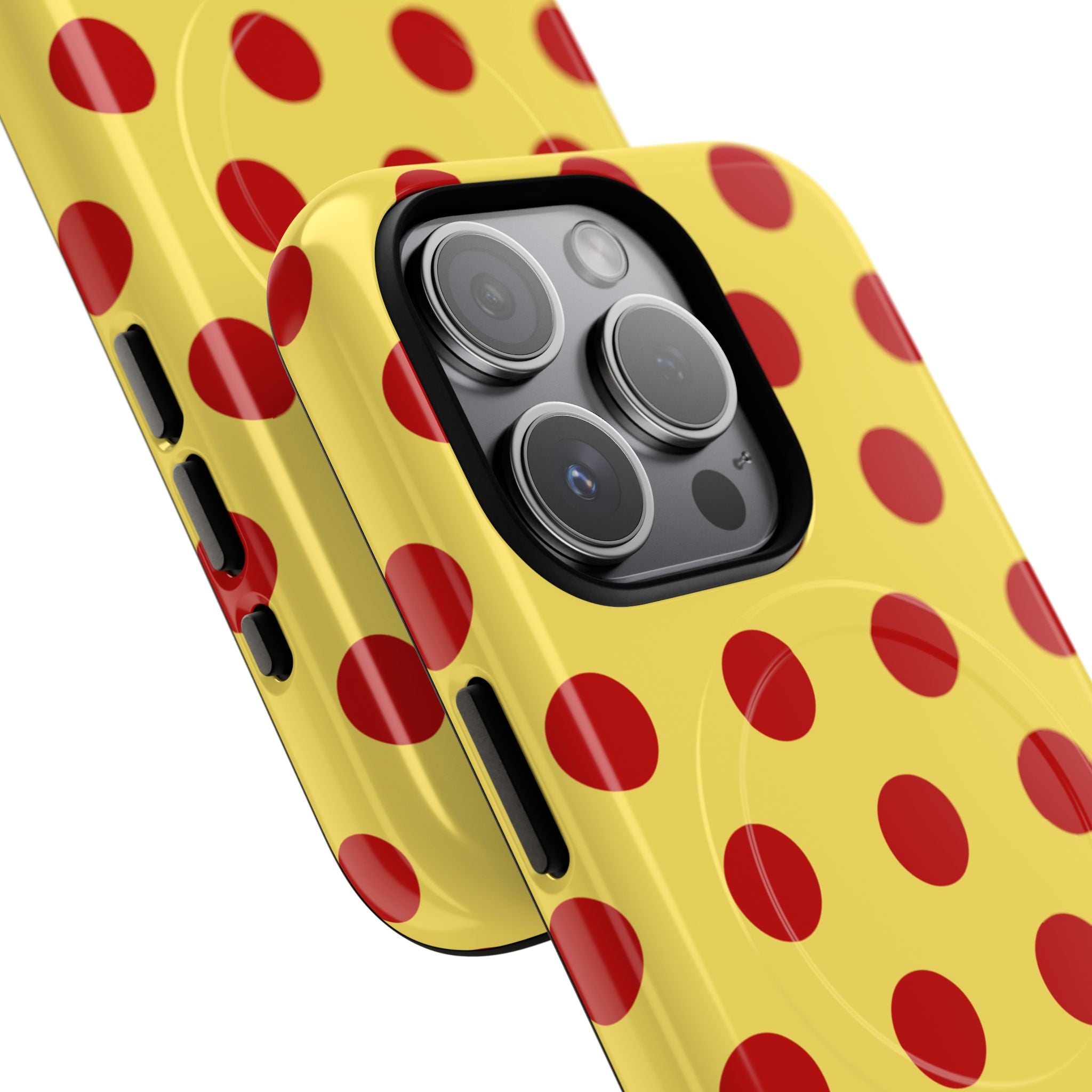 Big Polka Dot | Yellow and Red