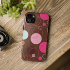 Spiral Pop iPhone Case | Brown
