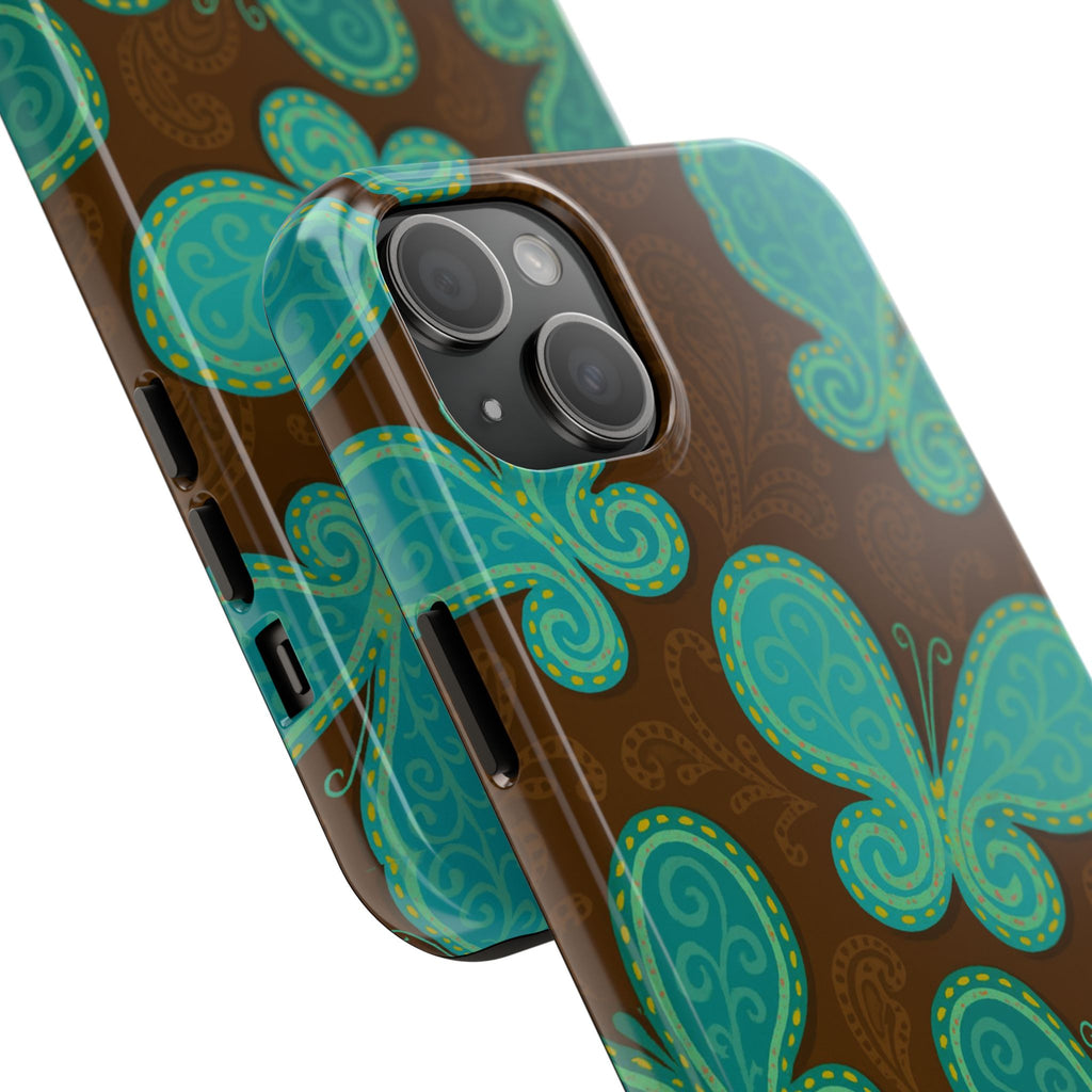 Cocoa Breeze Butterflies iPhone Case