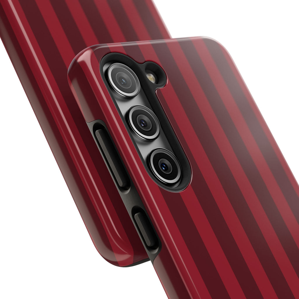 Bold Stripes Samsung Galaxy Case | Cherry