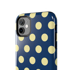 Big Polka Dot | Blue and Cream
