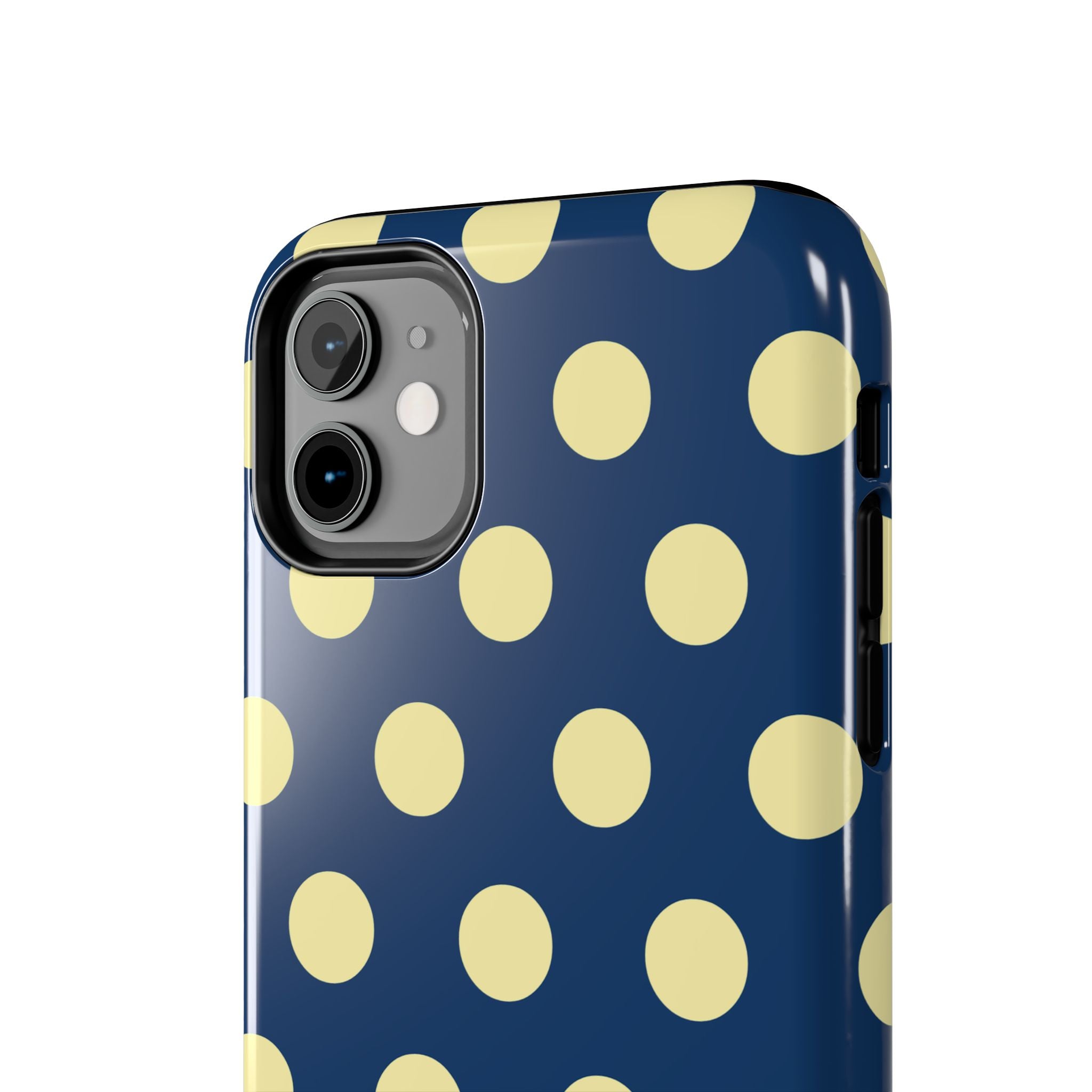 Big Polka Dot | Blue and Cream
