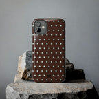 Polka Dot | Brown and Blue