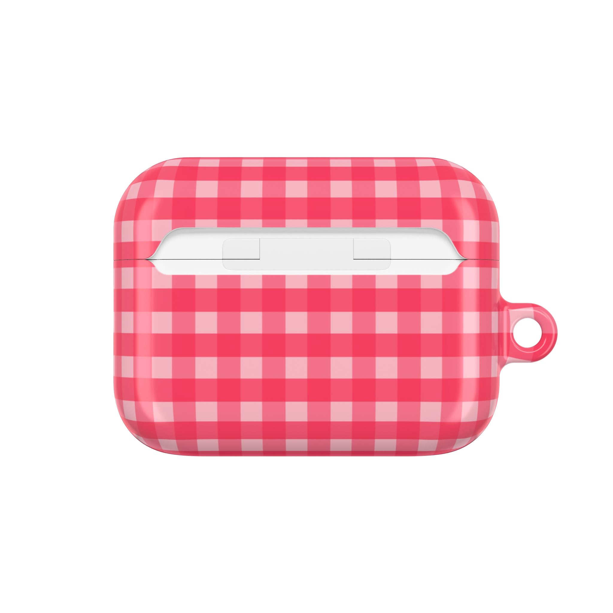 Farm Gingham AirPods Case | Hot Pink