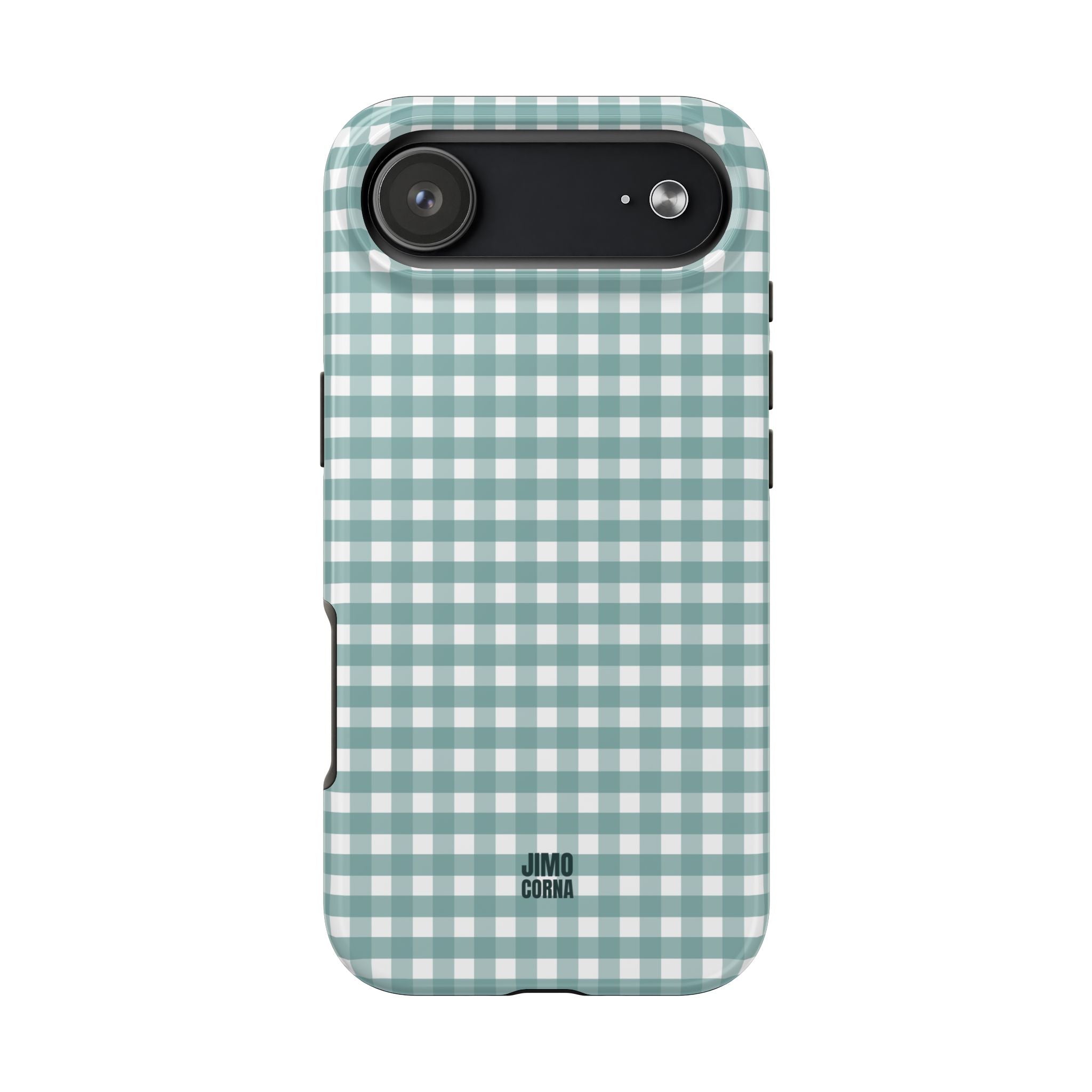 Farm Gingham iPhone Case | Blue