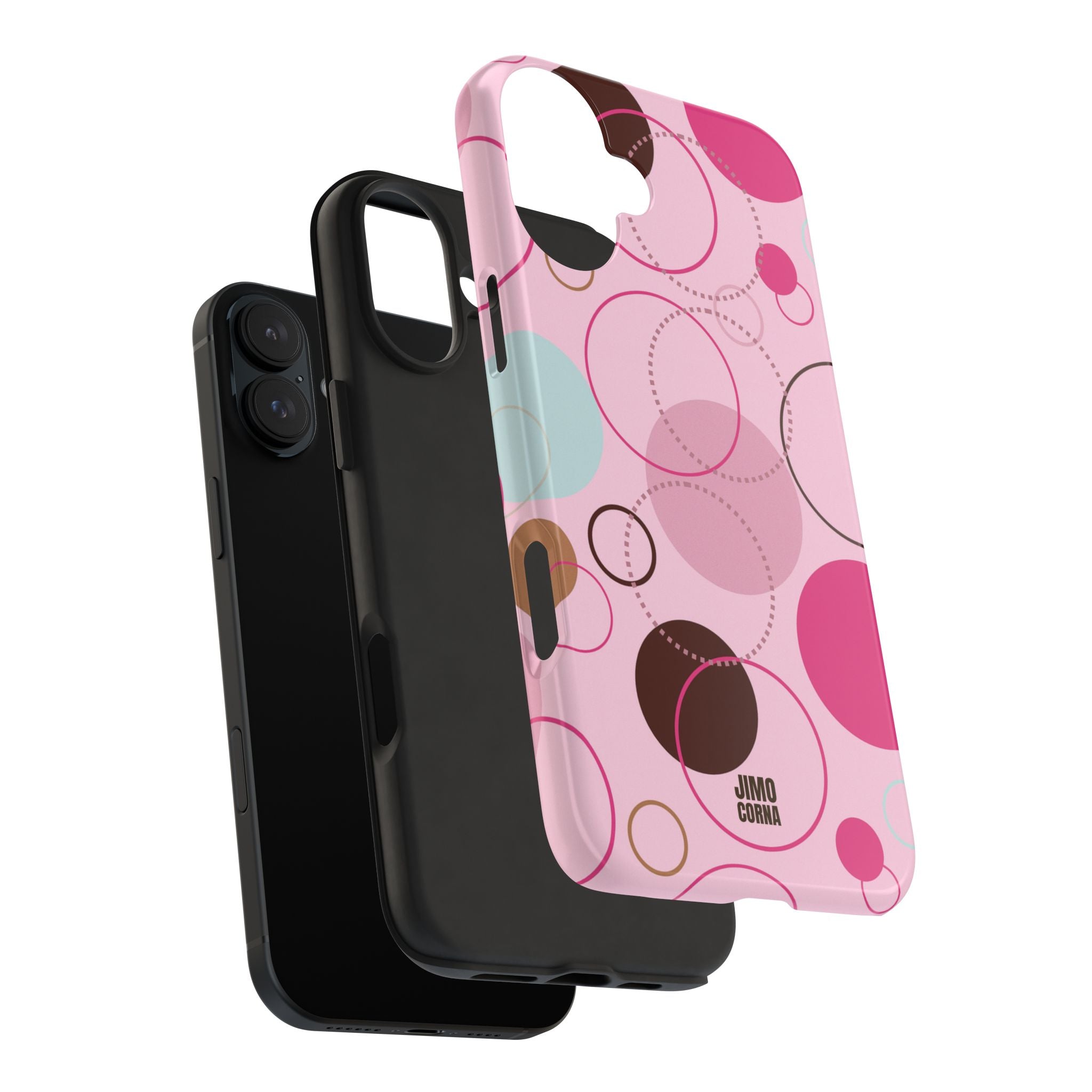 Spiral Pop iPhone Case | Pink