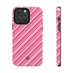Angelina Stripes | Hot Pink - iPhone Case