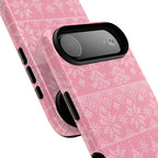 Holiday Knit | Pink MagSafe iPhone Case