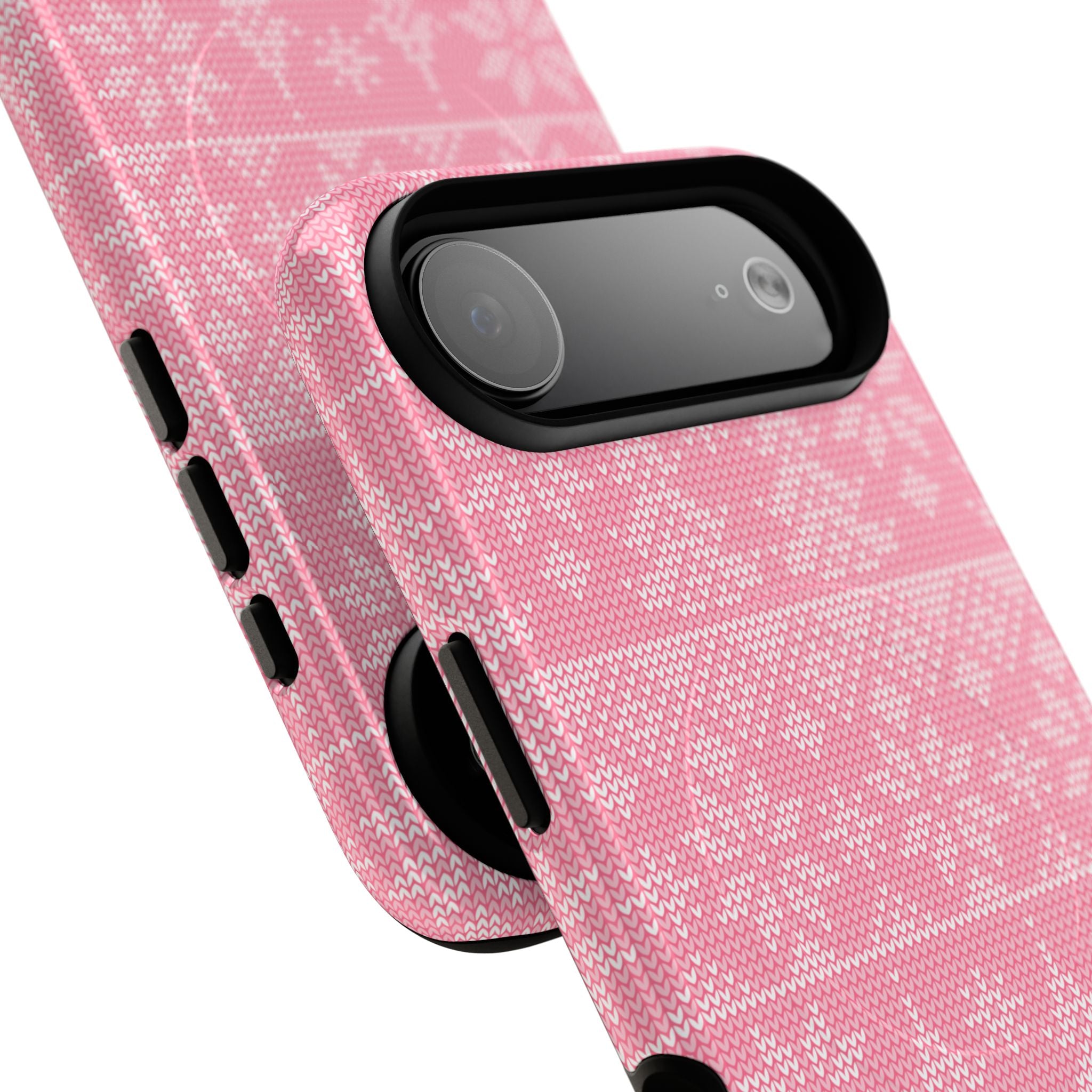 Holiday Knit | Pink MagSafe iPhone Case