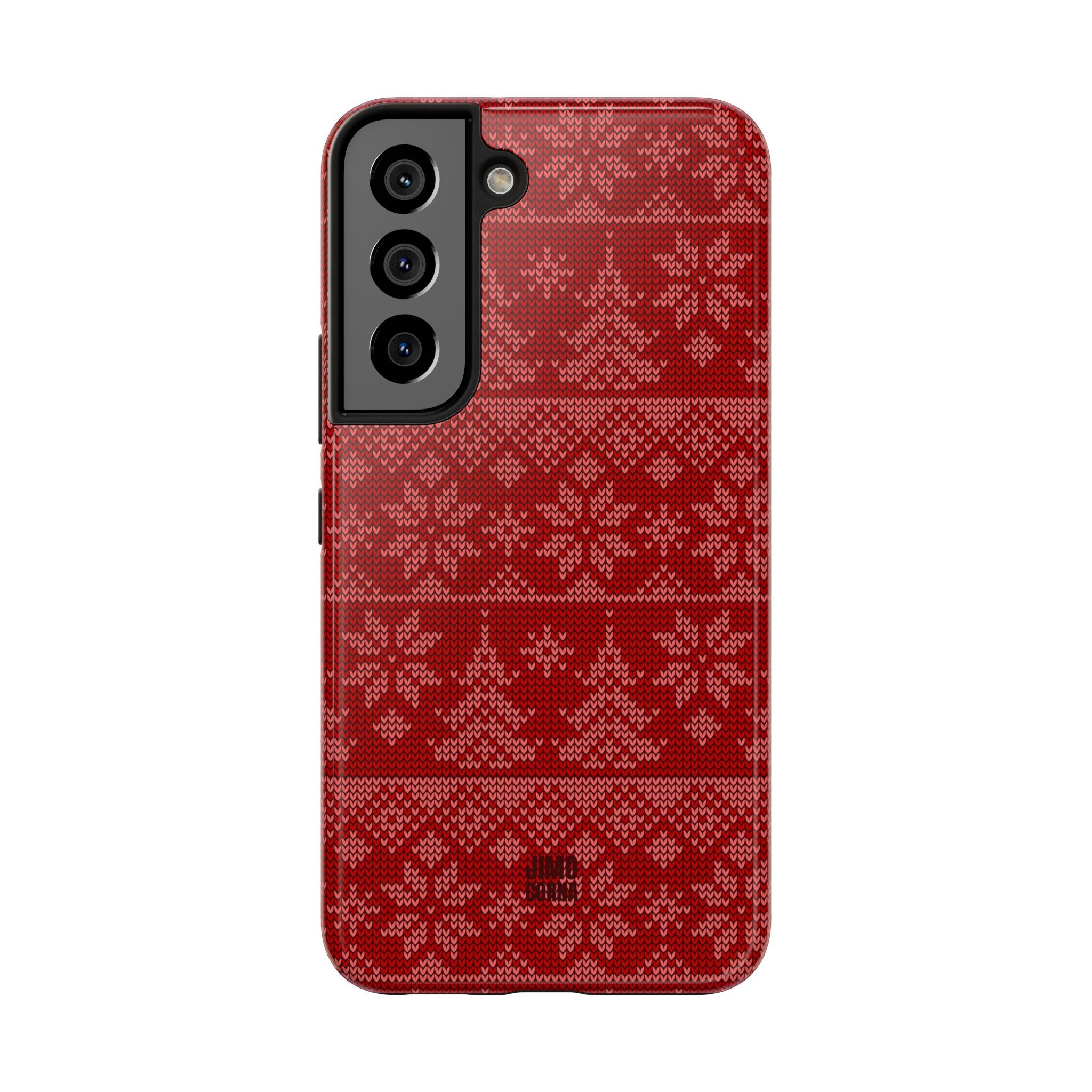 Holiday Knit | Red Samsung Galaxy Case