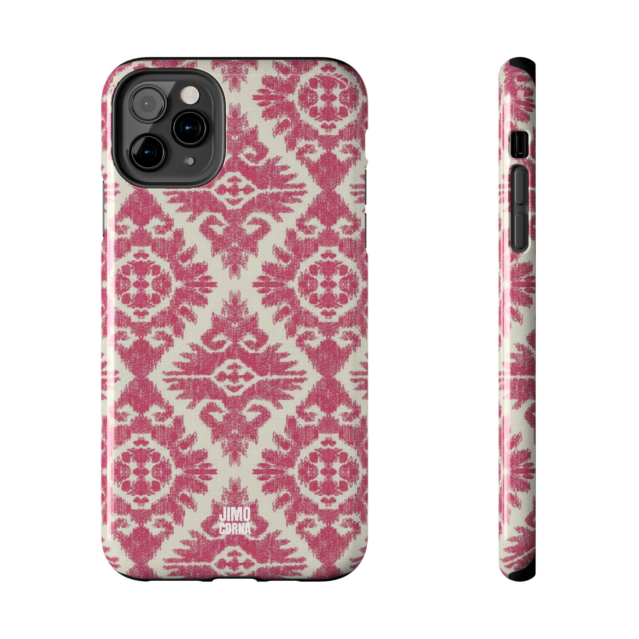 Damask iPhone Case | Pink