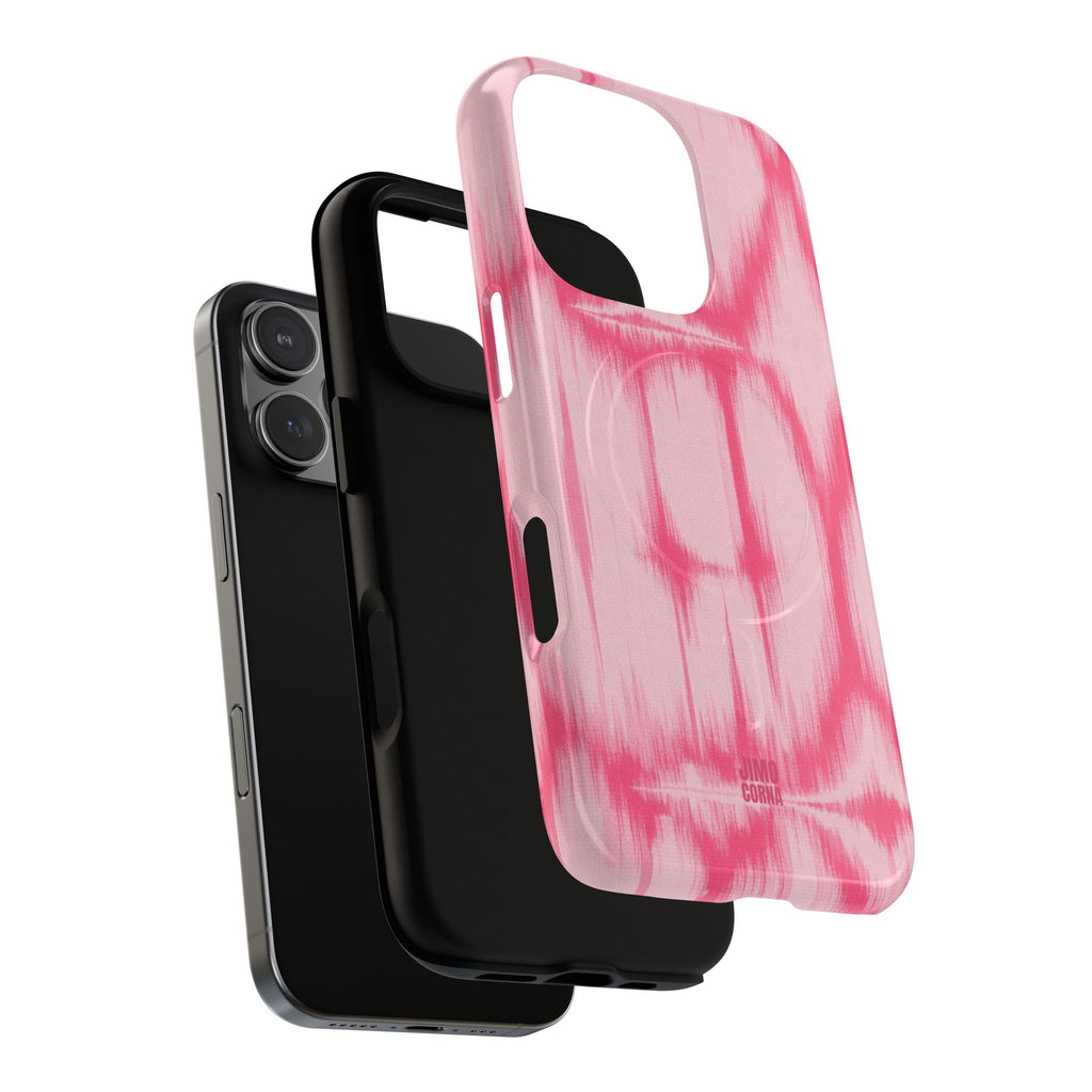 Taupe MagSafe iPhone Case | Pink