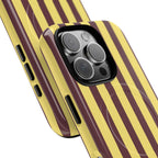 Bold Stripes MagSafe iPhone Case | Banana