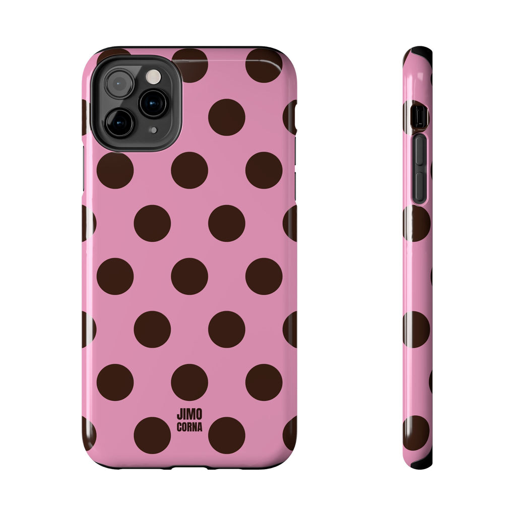 Big Polka Dot | Pink and Black