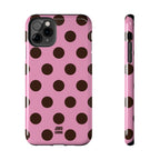 Big Polka Dot | Pink and Black