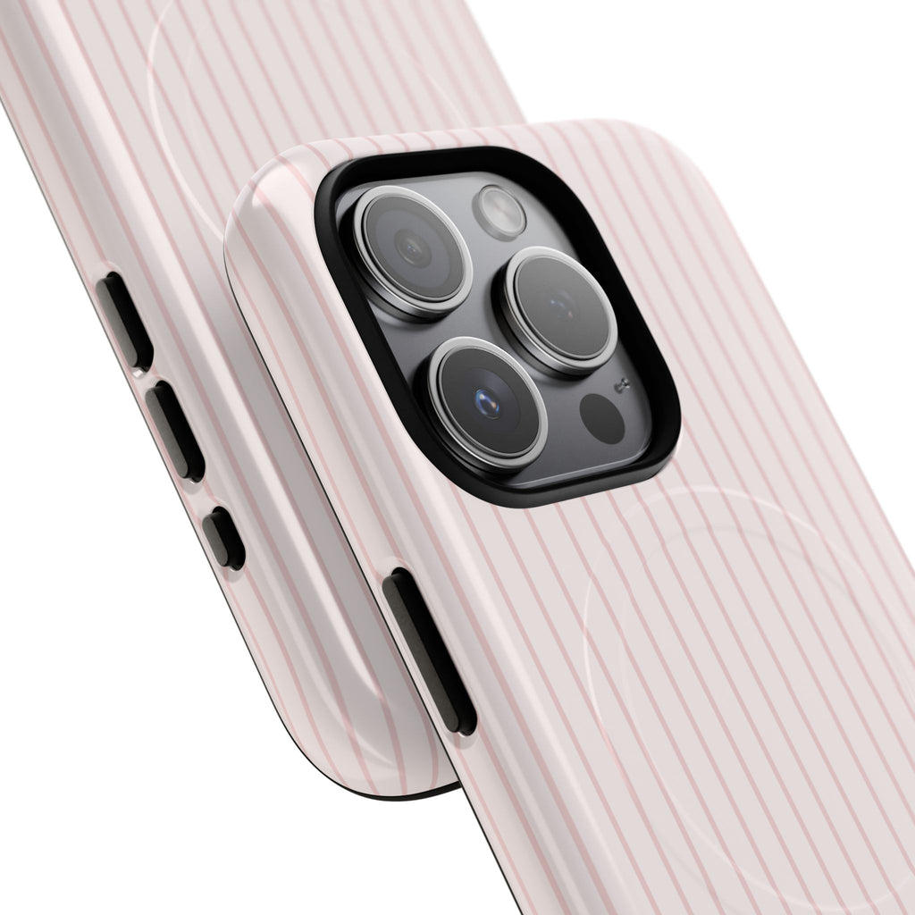 Baby Pink Soft Stripes