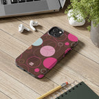 Spiral Pop iPhone Case | Brown