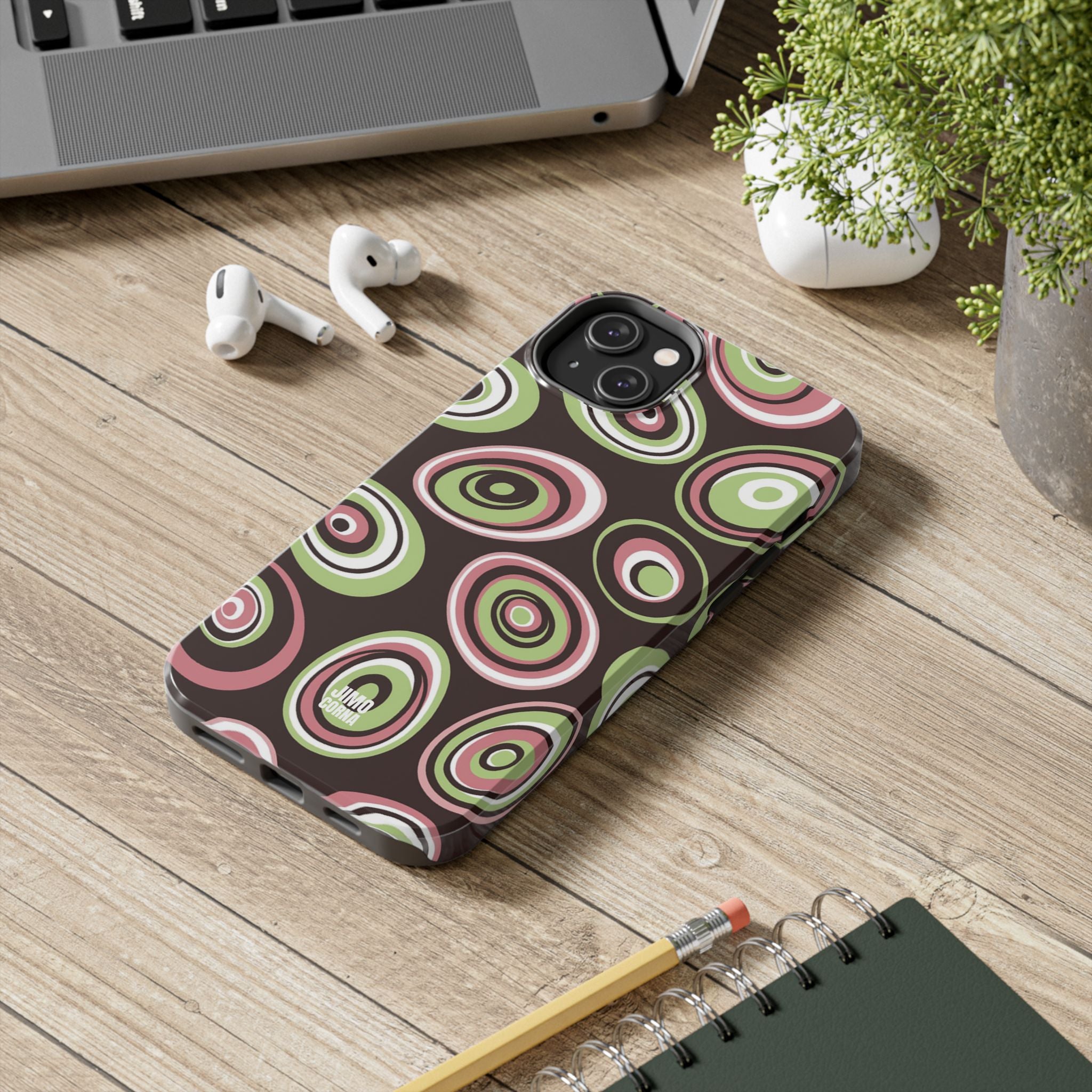 Groovy Orbits iPhone Case