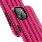 Strawberry Burst Bold Stripes