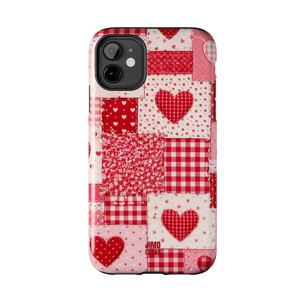 Patchwork Heart iPhone Case