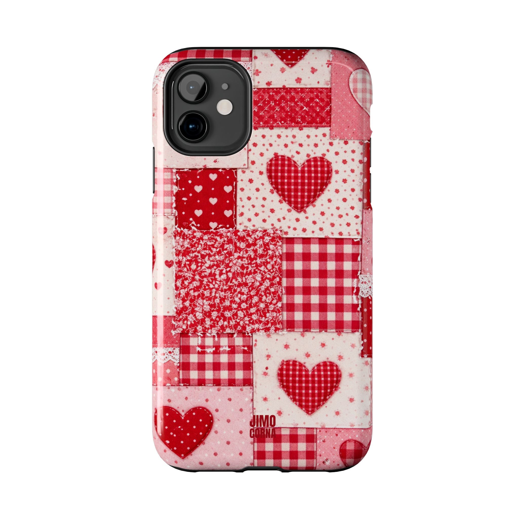 Patchwork Heart iPhone Case