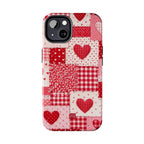 Patchwork Heart iPhone Case