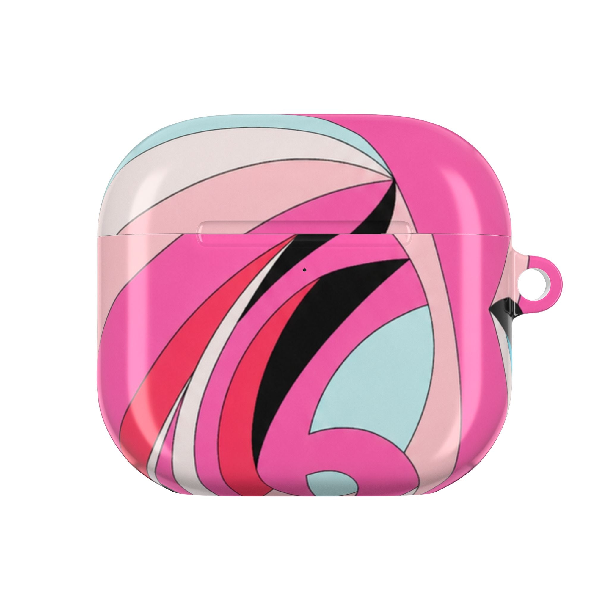 Pink Tropic Swirl AirPods Case