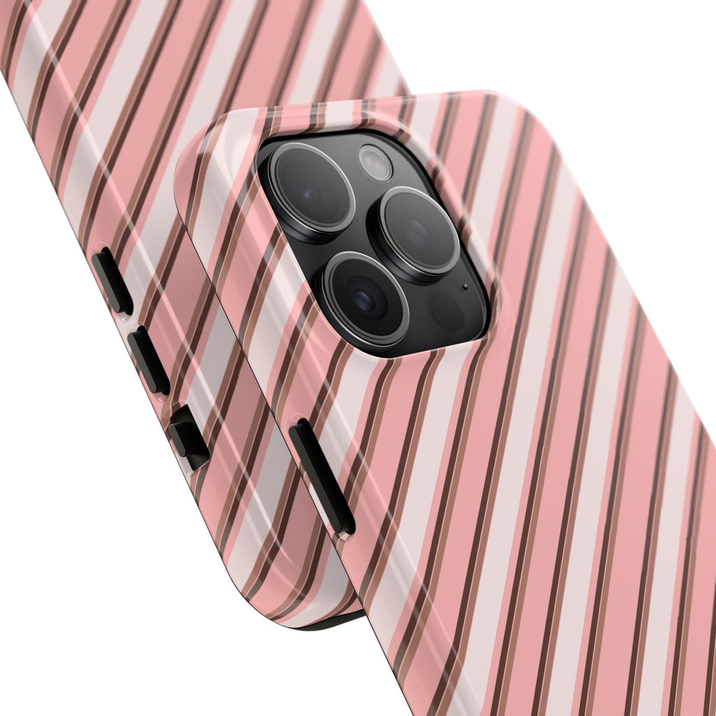 Angelina Stripes | Pink - iPhone Case