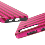 Bold Stripes Samsung Galaxy Case | Strawberry Burst