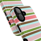 Sweet Candy Stripes MagSafe iPhone Case