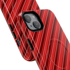 Angelina Stripes | Cherry - MagSafe iPhone Case