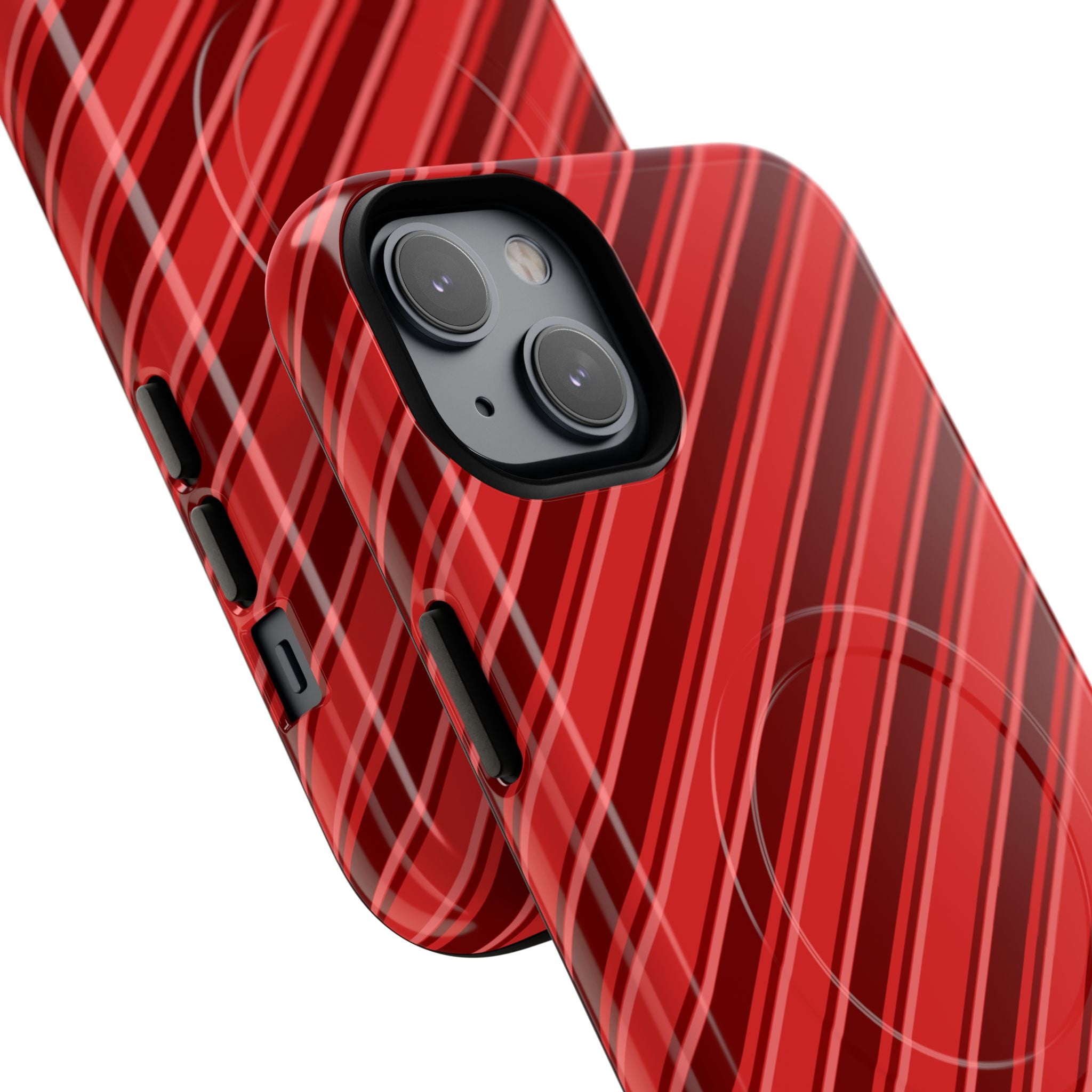 Angelina Stripes | Cherry - MagSafe iPhone Case