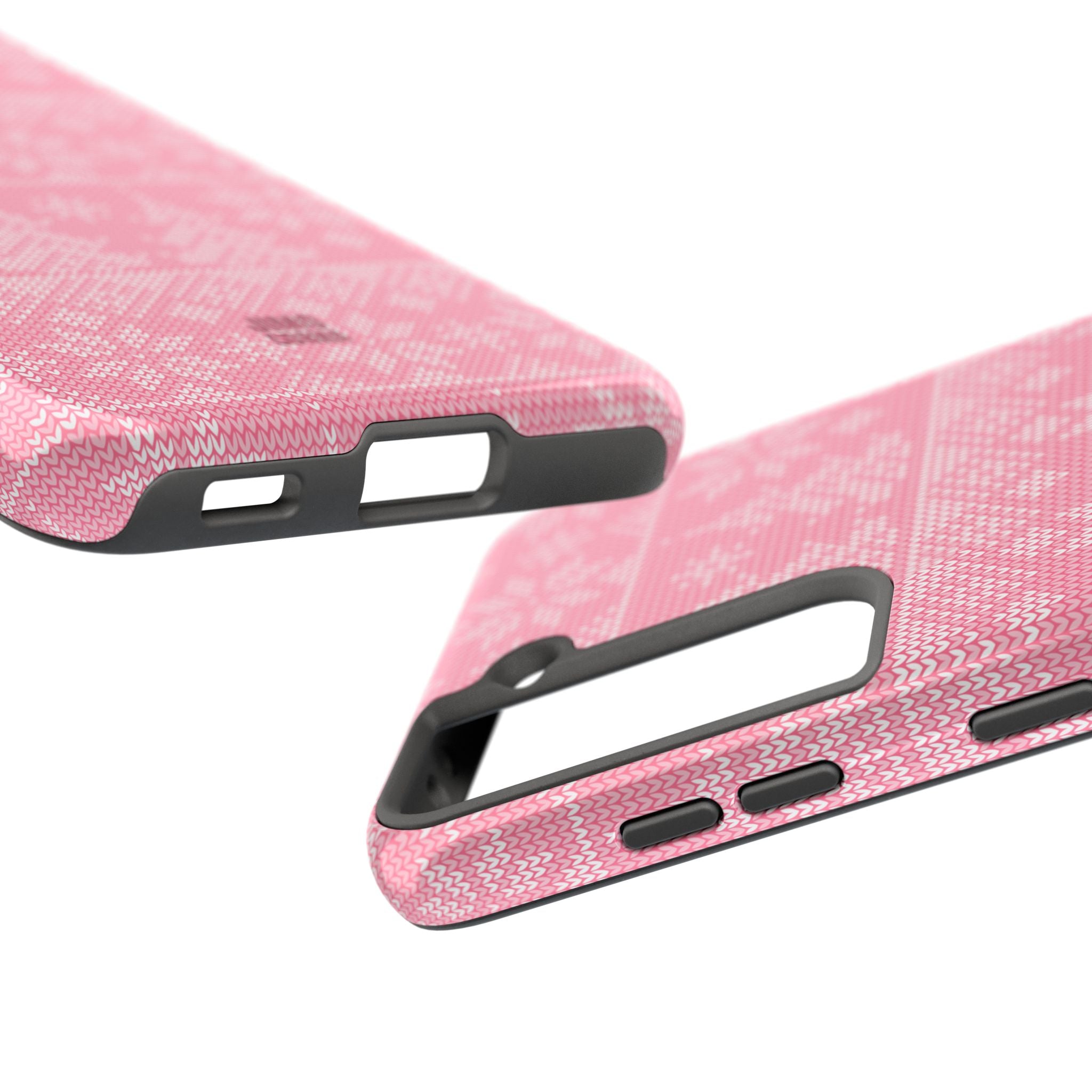 Holiday Knit | Pink iPhone Case