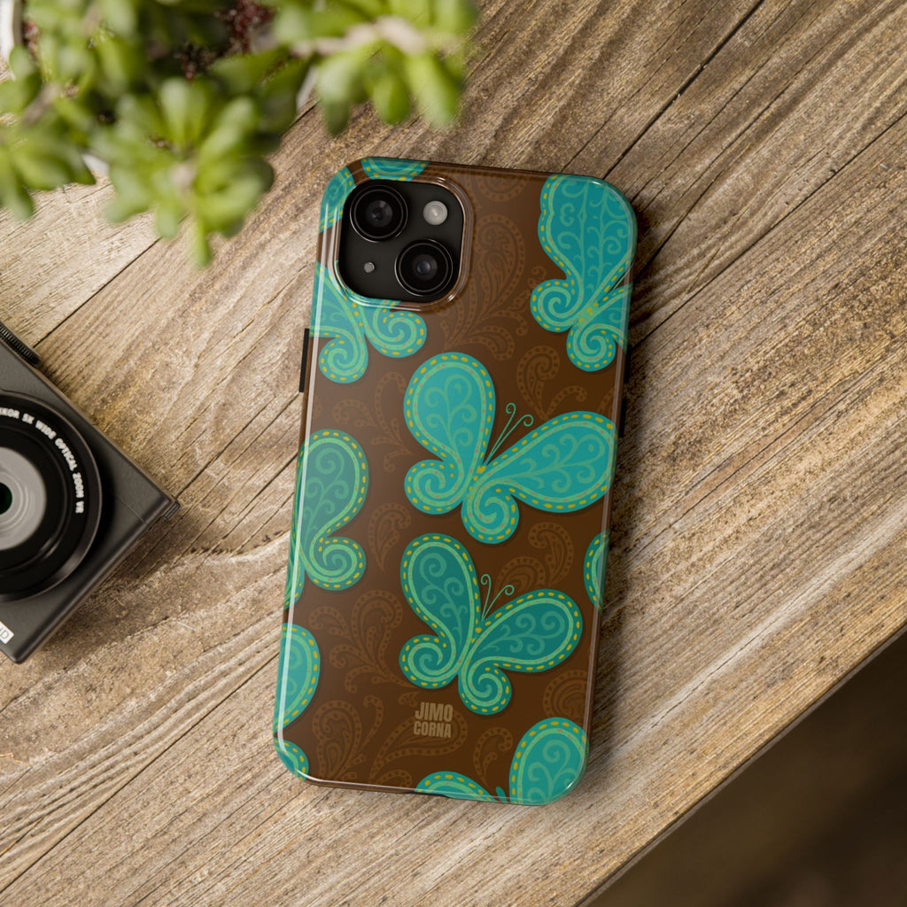 Cocoa Breeze Butterflies iPhone Case